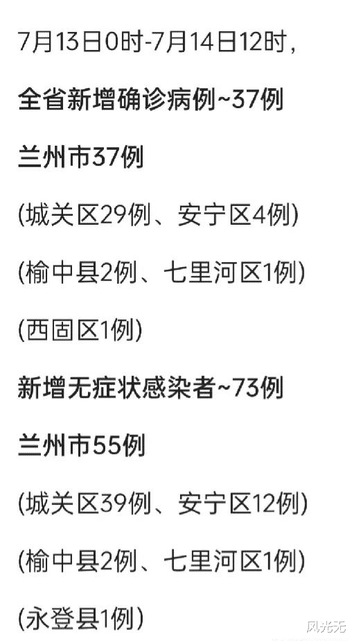 兰州市疫情最新更新，最新消息汇总