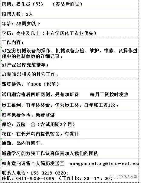 常州数控加工中心最新招聘启事公告